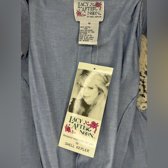 Vintage "Lacy Afternoon" by Shell Kepler Dress — ✨NWT✨ - Picture 10 of 11